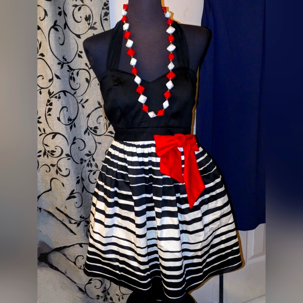 Trixxi Halter Crinoline Y2K dress Sz 3 C26